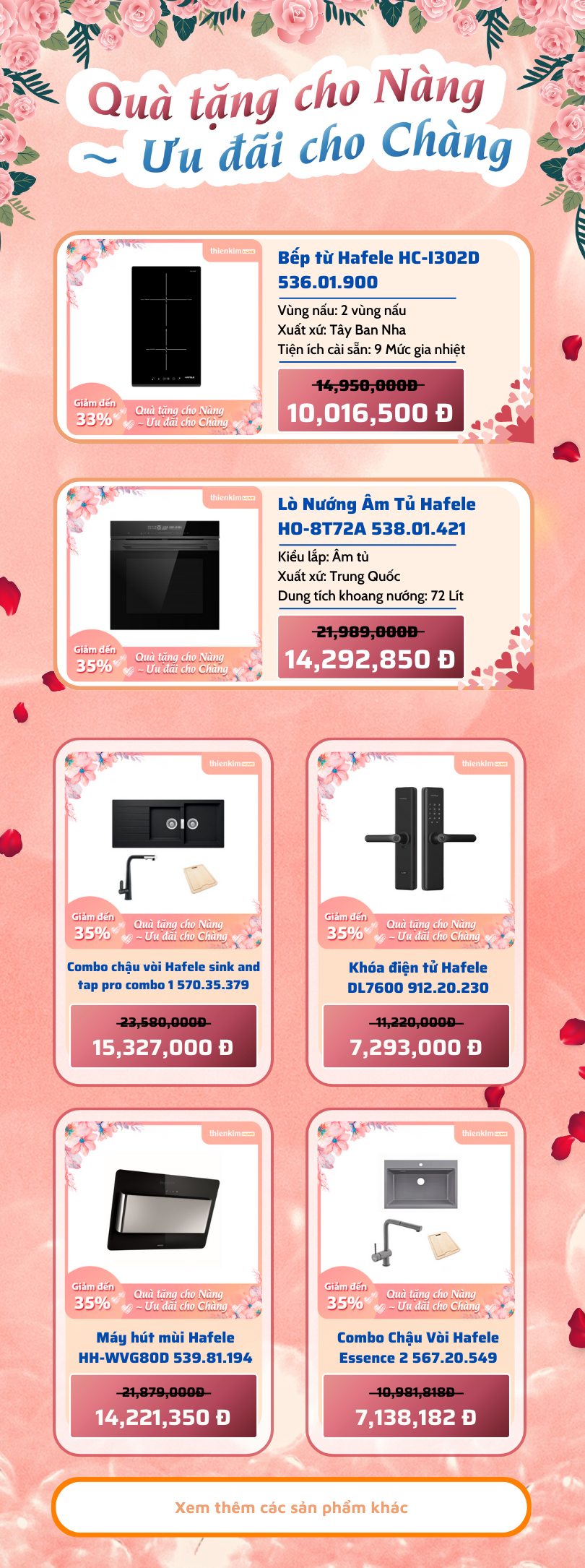 Quà tặng cho Nàng, Ưu đãi cho Chàng